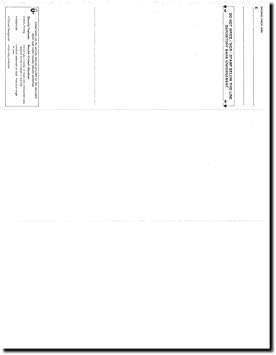 Business Voucher Check Stock - 500 Sheets, Check on Top, Blue Pinstripe