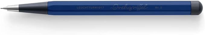 LEUCHTTURM1917 - Drehgriffel Mechanical Pencil - Refillable Writing Stylus with 0.7 mm HB Graphite Lead (Navy)