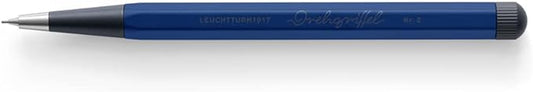LEUCHTTURM1917 - Drehgriffel Mechanical Pencil - Refillable Writing Stylus with 0.7 mm HB Graphite Lead (Navy)