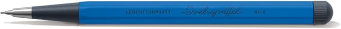 LEUCHTTURM1917 - Drehgriffel Mechanical Pencil - Refillable Writing Stylus with 0.7 mm HB Graphite Lead (Sky)
