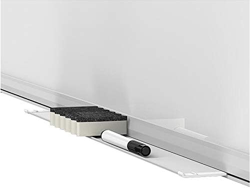 72 x 40 inch Large Magnetic Whiteboard with Pen Tray, Wall-Mounted Aluminum Dry Erase Board Message Presentation White Board for Office Home and School