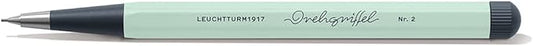 LEUCHTTURM1917 - Drehgriffel Mechanical Pencil - Refillable Writing Stylus with 0.7 mm HB Graphite Lead (Mint Green)