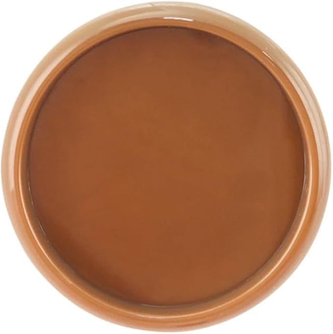 100PCS Discbound Notebook Accessories Expansion Planner Discs Binder Rings Loose-Leaf Plastic Book Binding Disc(Light Brown,0.9"/24 mm)