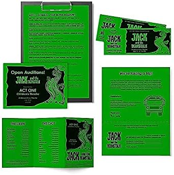 Neenah Paper 22541 Color Paper, 24lb, 8 1/2 x 11, Gamma Green, 500 Sheets