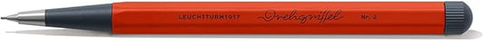 LEUCHTTURM1917 - Drehgriffel Mechanical Pencil - Refillable Writing Stylus with 0.7 mm HB Graphite Lead (Fox Red)