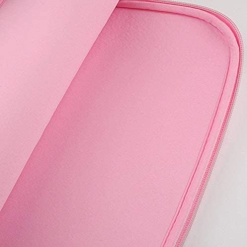 15.6 Inch Laptop Sleeve Computer Case Bag Cover Compatible for All 15-15.6 inch Laptop Apple 15.4" MacBook Pro or with Retina 2015 and Before Microsoft Surface Book 2 Hp Dell etc(Pink)