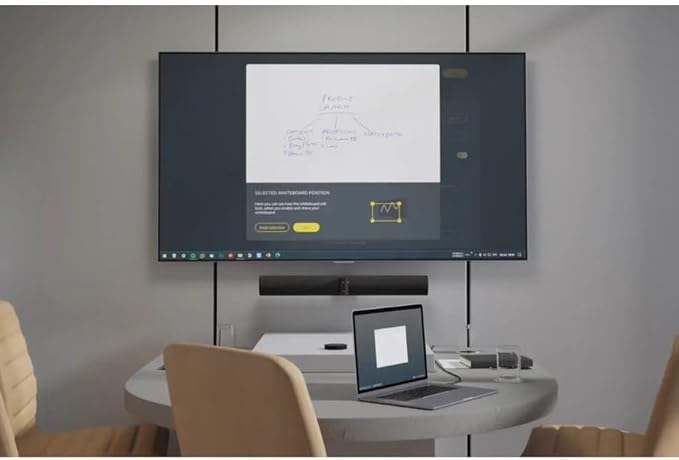 Jabra PanaCast 50 – Intelligent 180° Panoramic-4K Meeting Room Video Camera – Inclusive Video Conferencing Camera with Full Room Coverage, Easy to Set-Up Wide Angle Webcam with Microphones - Black