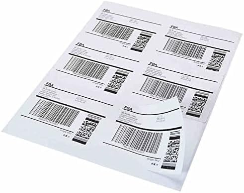 6 Up Shipping Address Labels, 3.33" X 4" (8164/5164) Address Barcode Label for Inkjet/Laser Printer (2000 Sheet -12000 Labels)