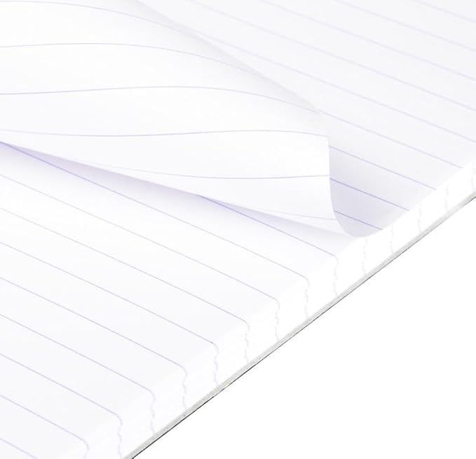 Rhodia Wirebound Notepad - Lined 80 sheets - 6 x 8 1/4 - Black cover – Pack of 1