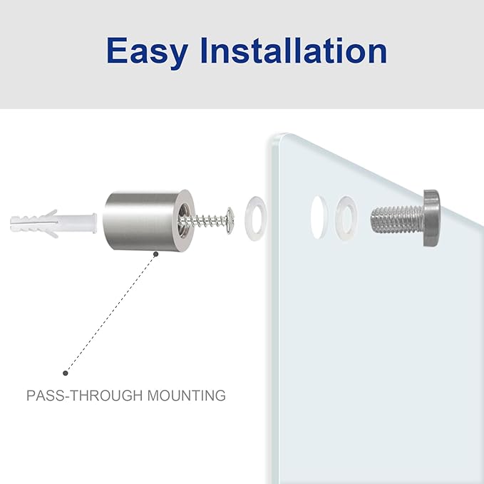Glass Magnetic White Board - 36 x24 Inches Dry Erase Glass Whiteboard for Wall