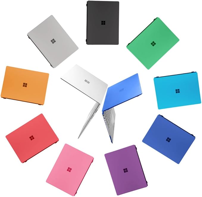 mCover Hard Case Only Compatible for 13.5" Microsoft Surface Laptop (5/4 / 3/2 / 1) with Alcantara Keyboard - Orange