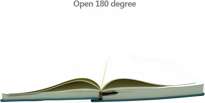 Thick Sketchbook 660 Pages Notebook Soft Faux Leather Cover Journal 80GSM Paper Notepad Drawing Book Memo Writing Sketch Pad Diary Notebook