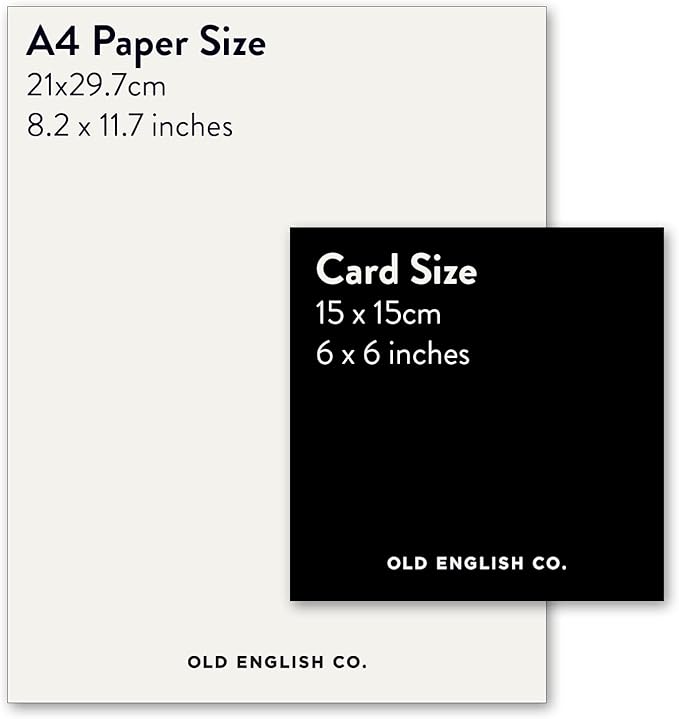 Old English Co. Special Aunty Birthday Card for Her - Pink Flower Butterfly Artwork Birthday Card for Aunty from Niece Nephew - Cute Aunty Birthday Card | Blank Inside Envelope