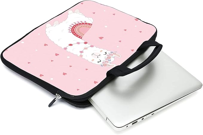 11.6 12 12.1 Inch Laptop Carrying Bag Protective Chromebook Case Pouch Netbook Notebook Ultrabook Bag Tablet Sleeve Cover Travel Briefcase with Handle for Men Women (Alpaca)