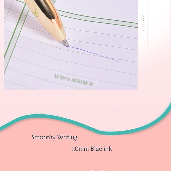 Diamond Pens Pack of 10 ,Big Crystal Diamond Ballpoint Pens Retractable Metal Quicksand l Pens ,for Office Supplies, Decorations, Women Gift(10 pens)…