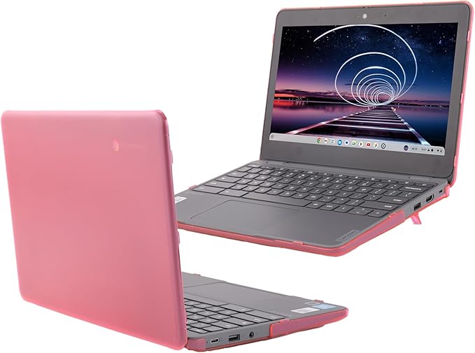 mCover Hard Case ONLY Compatible for 2024~2025 11.6" Lenovo 100E Chromebook Gen 4 (with Intel CPU and Model# 83G*) Laptop Computer (NOT Fitting Any Other Lenovo Models) - Pink