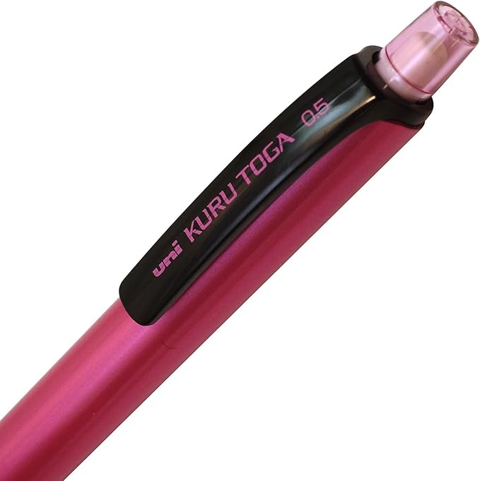 Uni Mechanical Pencil Kurutoga Pipe Slide Model 0.5mm, Pink Body (M54521P.13)