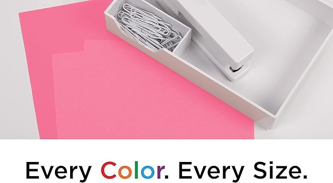 JAM PAPER Colored 24lb Paper - 90 gsm - 8.5 x 11 - Ultra Pink - 100 Sheets/pack