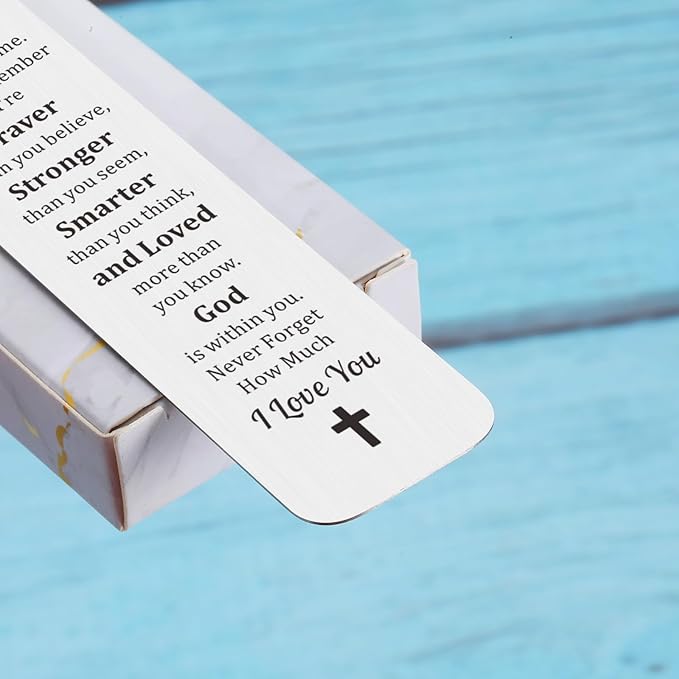 Christmas Bookmarks for Girls Kids, Stocking Stuffers for Granddaughter Teens 16-18, Christmas Gifts for Granddaughter, Granddaughter Gifts from Grandma, Birthday Gifts for Granddaughter