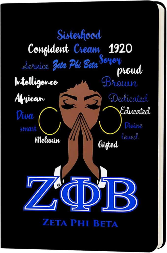 AKA Sorority Gift Leather Notebook for Women Girls Pink and Green Greek Sorority Journal Notebook Sisterhood Graduation Gift (4)