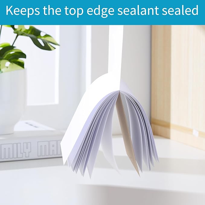 Joyberg Notepads 4x6, 6 Blank Note Pads 4x6, 50 Sheets Each, Blank Notepad for Home, Office, and School for Writing Notes, Shopping Lists, and to-do Lists in Everyday Life