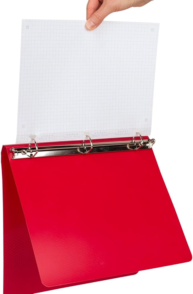 Five Star Loose Leaf Paper + Study App, Notebook Paper, Graph Ruled Filler Paper, Reinforced, 8-1/2" x 11", 200 Sheets per Pack (170055-ECM)
