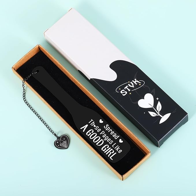Dark Romance Bookmarks -Christmas Bookmark for Girls Booktok Accessories Stocking Stuffers for Teens Bookish Items for Friends Booktok Gifts for Her Smutty Gifts for Book Lover Valentines Birthday