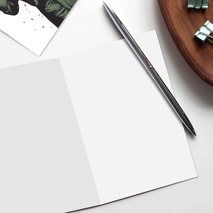 Ogeby Halloween Michael Myers Birthday Card Gifts, Horror Movie Killer Bday Card for Men Women, Creep Funny Bday Card for Him Her