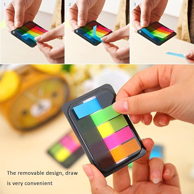 300PCS Sticky Index Tabs, Transparent Sticky Page Markers Notes, Book Markers, Sticky Note Tabs, Page Tabs, Label Stickers, Small Pop Up Post Tabs Flags Stickers