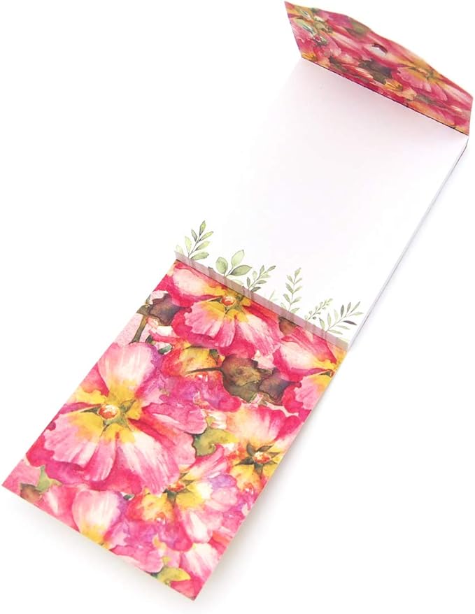 Punch Studio Pink Floral Bird Pocket Notepad (44657)
