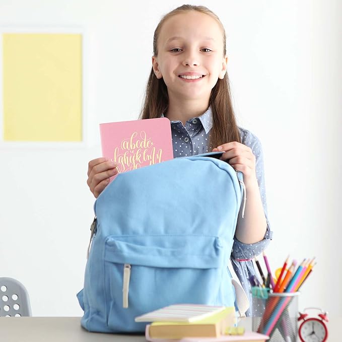 16PCS Mini Notebooks Bulk, 3.5" x 5.5", 16 Color, 60 Pages Blank Paper Small Pocket Notebook Set, Mini Journal Memo Notepads for Kids, Students, Traveler, School Office Supplies