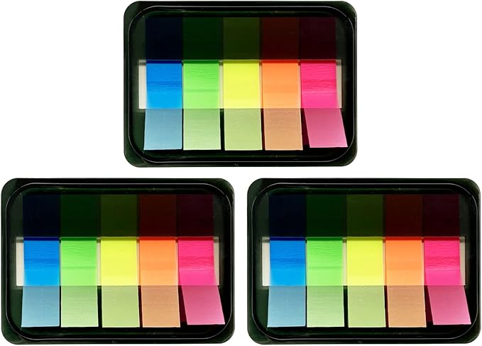 300PCS Sticky Index Tabs, Transparent Sticky Page Markers Notes, Book Markers, Sticky Note Tabs, Page Tabs, Label Stickers, Small Pop Up Post Tabs Flags Stickers