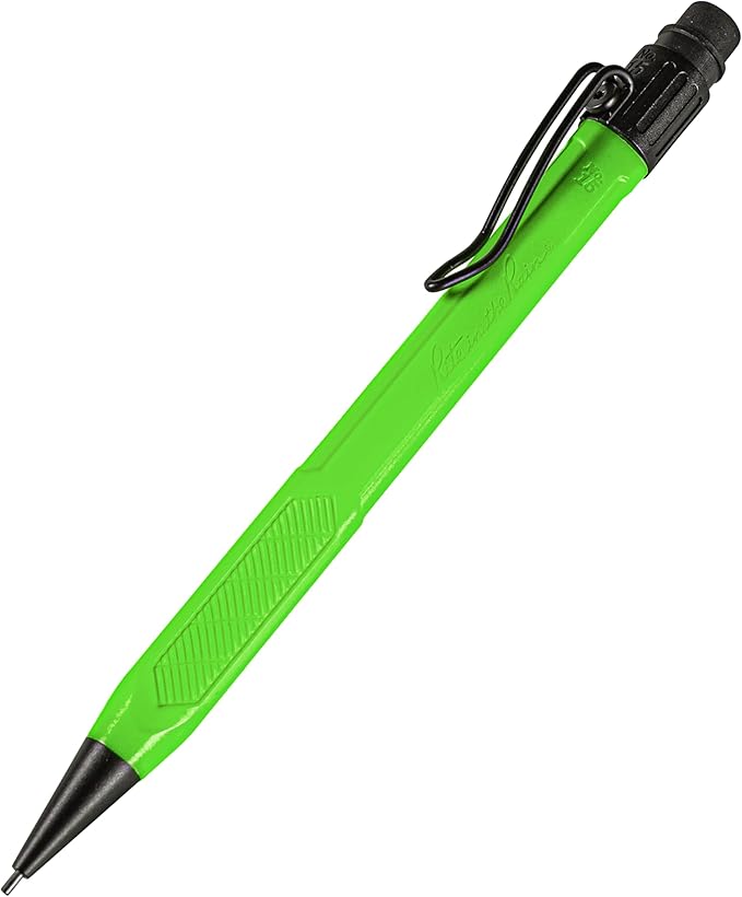 Rite in the Rain Weatherproof Mechanical Pencil, Hi-Viz Green Barrel, 1.3mm Dark Lead, 12 lead refills (No. HV15)