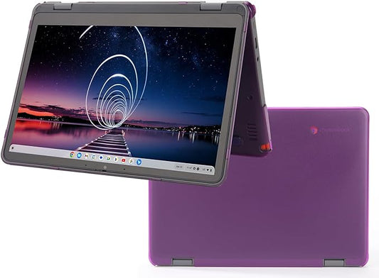 mCover Hard Shell Case ONLY Compatible for 2023~2024 12.2" Lenovo 500E Yoga Chromebook Gen 4 Gen4 2-in-1 Laptop (NOT Fitting Any Other Lenovo Models)- Purple