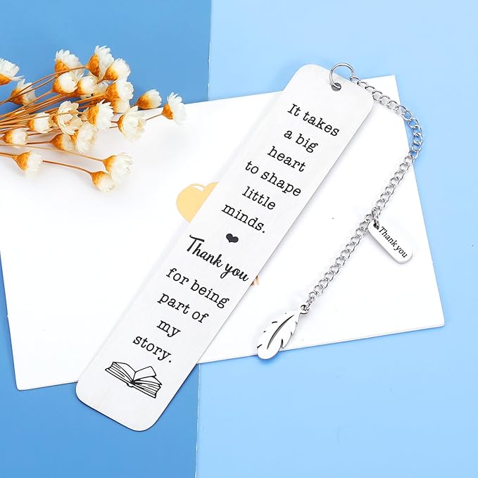 Teacher Appreciation Gifts for Women Men Teacher Bookmark Teachers Day Thank You Gifts for Teacher Graduation Thanksgiving Christmas Birthday Teacher Gifts for Women