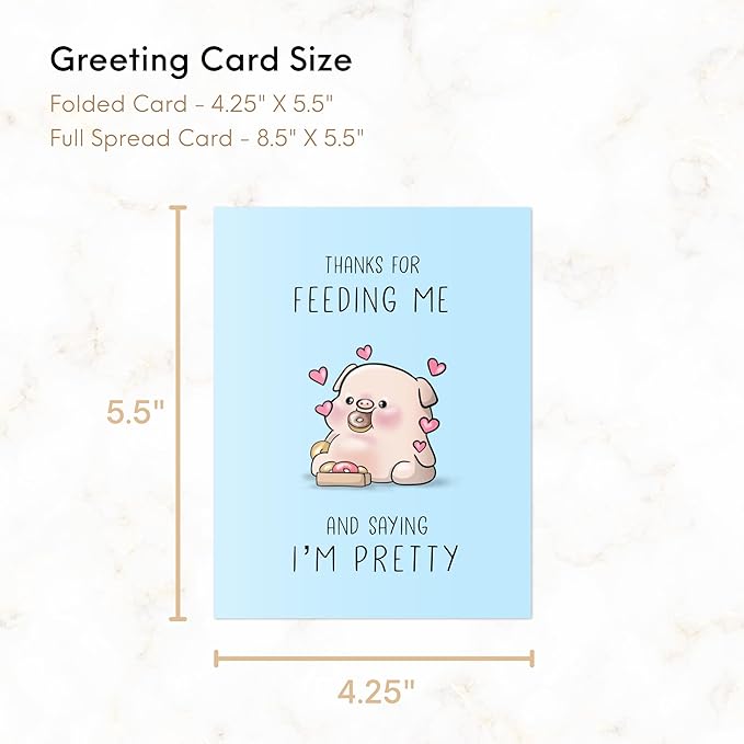 Mothers Day Card, Funny Card for Mom Birthday, For Her/Grandmother/Grandma/Stepmom/Aunt/Thank You Greeting Card