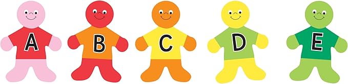 Hygloss 33709 Products Alphabet Kids Classroom Accents – Creative Teaching Resources – 7 Inches, 30 Pack, 7"