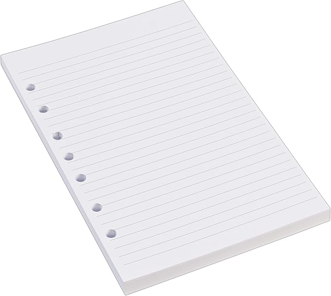 Avery Mini Binder Filler Paper, College Ruled, 5-1/2" x 8-1/2", 100 Sheets Per Pack, 4 Packs (14230)