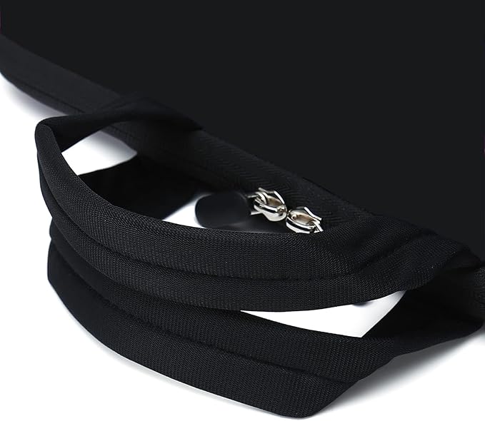 11.6" 12.2 inches Laptop Sleeve Chromebook Case Ultrabook Case Notebook Sleeve Tablet Case Neoprene Handle Sleeve for Men Women, Two Pockets Fit Apple MacBook Air Samsung Acer HP DELL(Black)