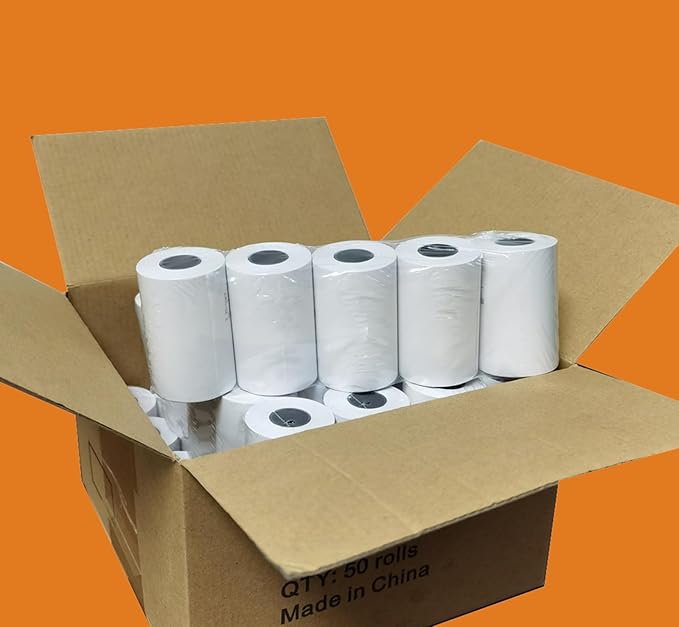 2 1/4'' x 85' Thermal Receipt Paper, 100 Rolls