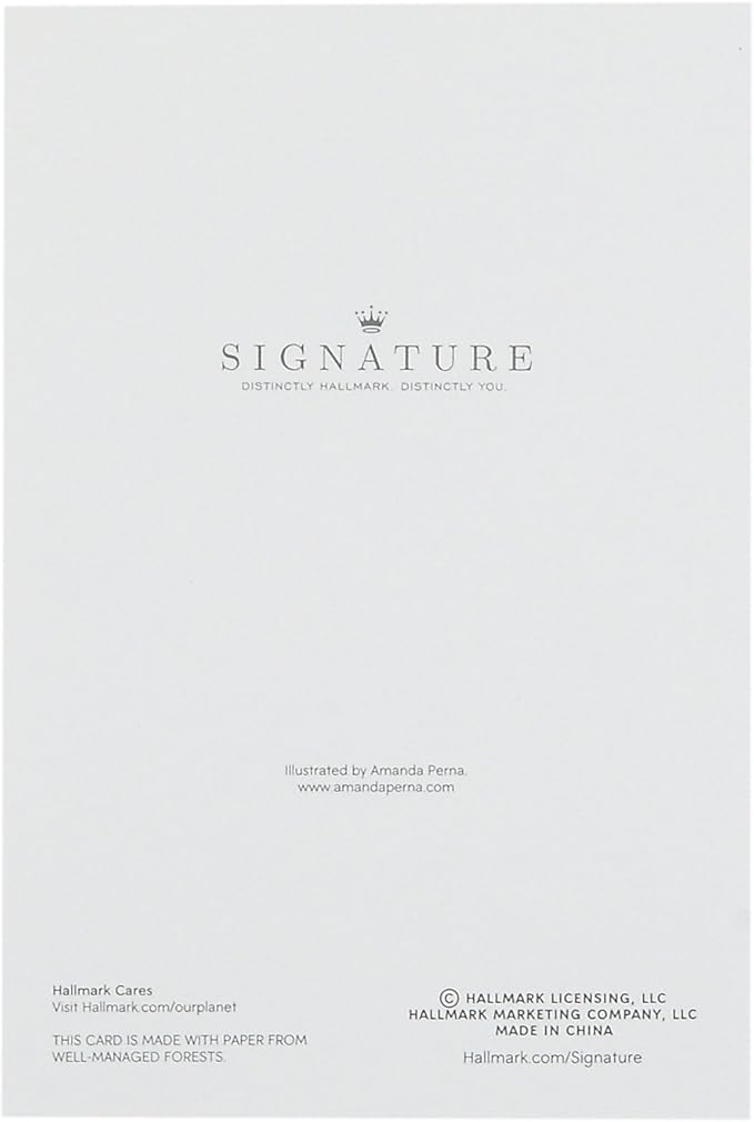 Hallmark Signature Wedding Card, Engagement Card, or Bridal Shower Card (Here Comes the Bride) (699RZH6205)