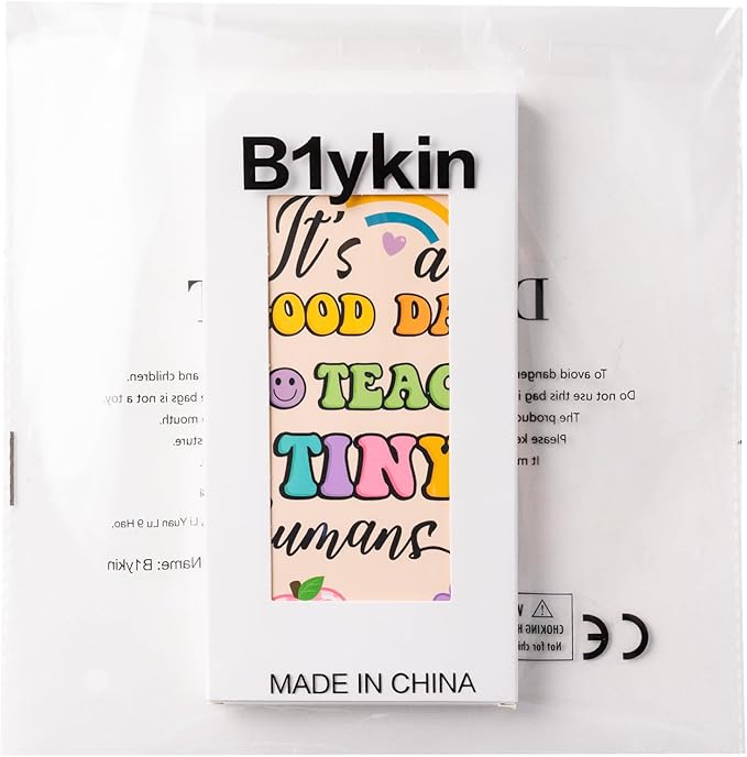 B1ykin Sticky Notes Set - Cartoon Theme Cute Self-Stick Notes Pad Teacher Appreciation Gifts, Self-Adhesive Writing Memo Pages Sticky to Do Notepad for Kids Employee School Office (Retro Teacher)