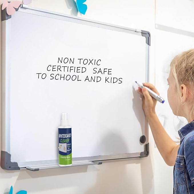 12 Pack Whiteboard Cleaner 8.5oz Dry Erase Board Cleaner White Board Cleaning Spray Dry Erase Cleaner Spray Removes Stubborn Marks from Whiteboard Chalkboard