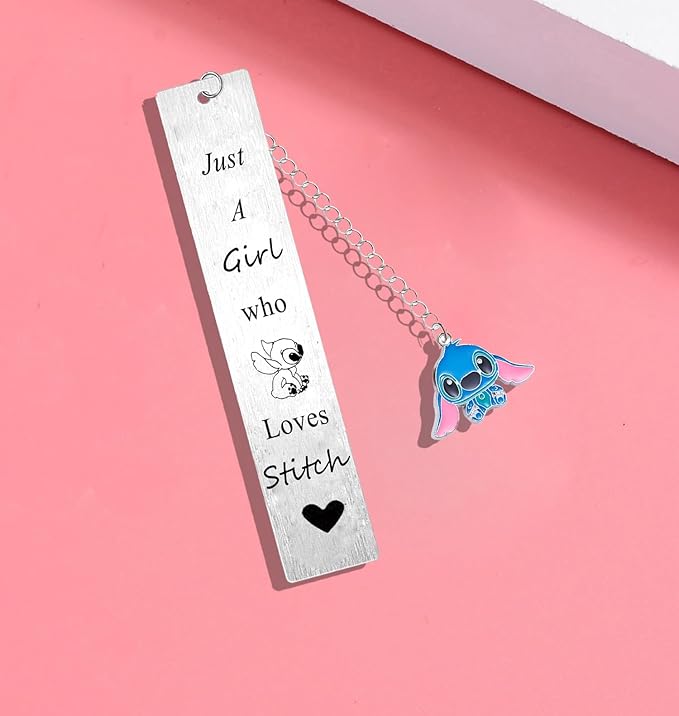 Stitch Bookmark Stitch Lover Gifts Stitch Birthday Gifts Stitch Gifts for Sister Daughter Granddaughter Best Friends Women Inspirational Bookmark Stitch Bookmark Gifts