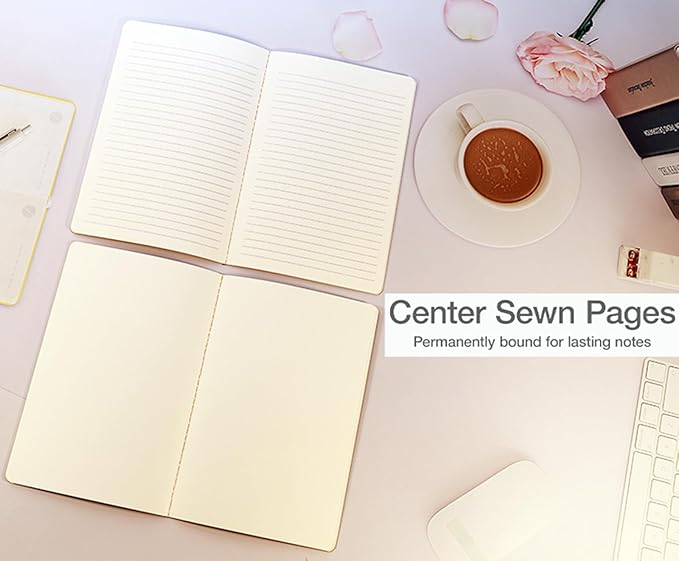 12 Pack A5 Kraft Notebook,Blank Pages - 60 Pages (30 Sheets),Sketch Book bulk, 8.3”x 5.5”Small Kraft Notebook