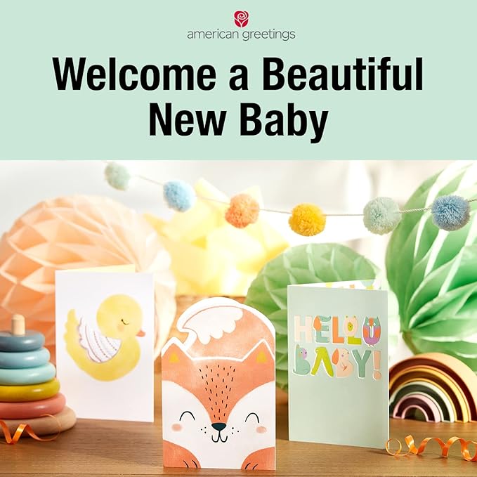 American Greetings Baby Shower Card (World of Happiness)