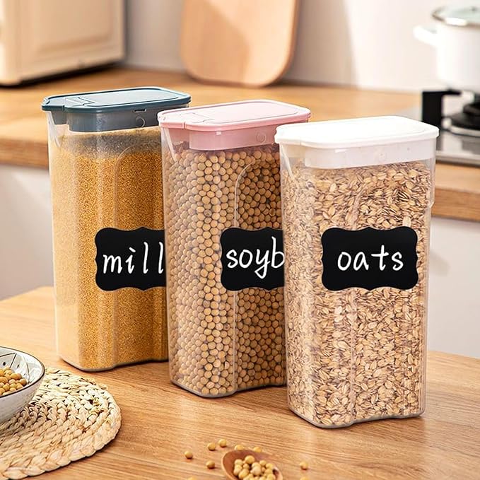 Wavy Shape Chalkboard Labels,Erasable Reusable Blackboard Stickers with 1 Liquid Chalk Pen,200 Pieces,for Jars, Spice, Craft, Home, Kitchen, Parties Decoration, Craft Rooms, Weddings