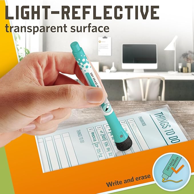 Thermal Laminating Pouches 9β x 14.5β, 5 Mil Thick, 20 Pack, Suited for Legal Size Laminating Sheets 8.5 x 14