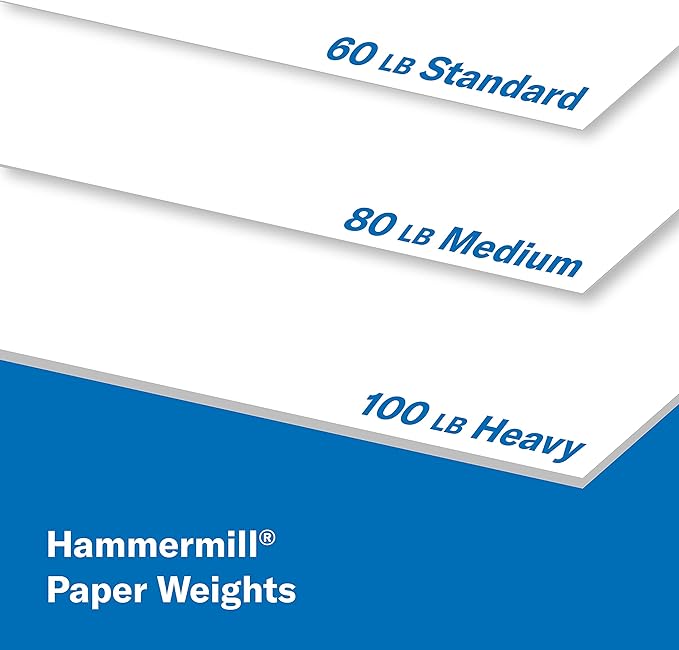 Hammermill Cardstock, Premium Color Copy, 80 lb, 19 x 13-3 Pack (700 Sheets) - 100 Bright, Made in the USA Card Stock, 133241C, White