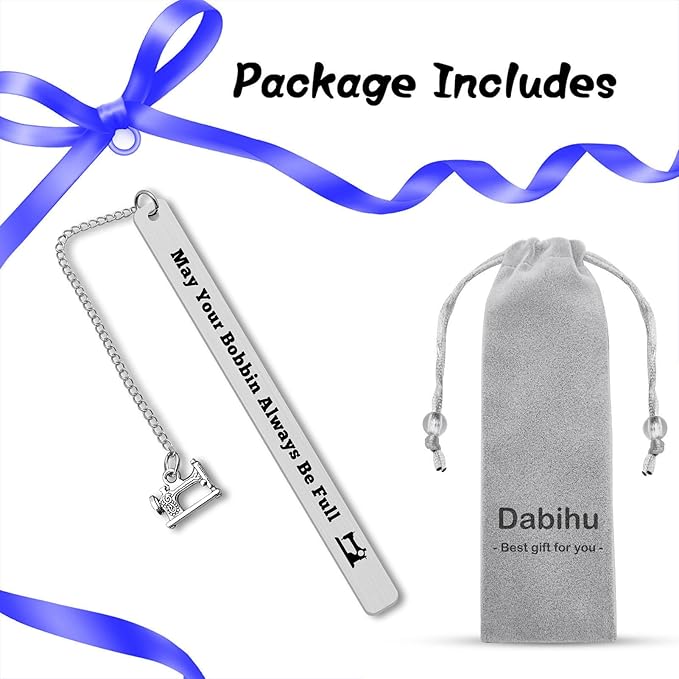 Bookmark Gift for Sewing Lover Women Mom Grandma Quilting Gift Seamstress Gift Funny Quilting Gifts for Quilters Seamstresses Sewing Gifts for Designer Quilting Book Marker Gifts for Costume Designer